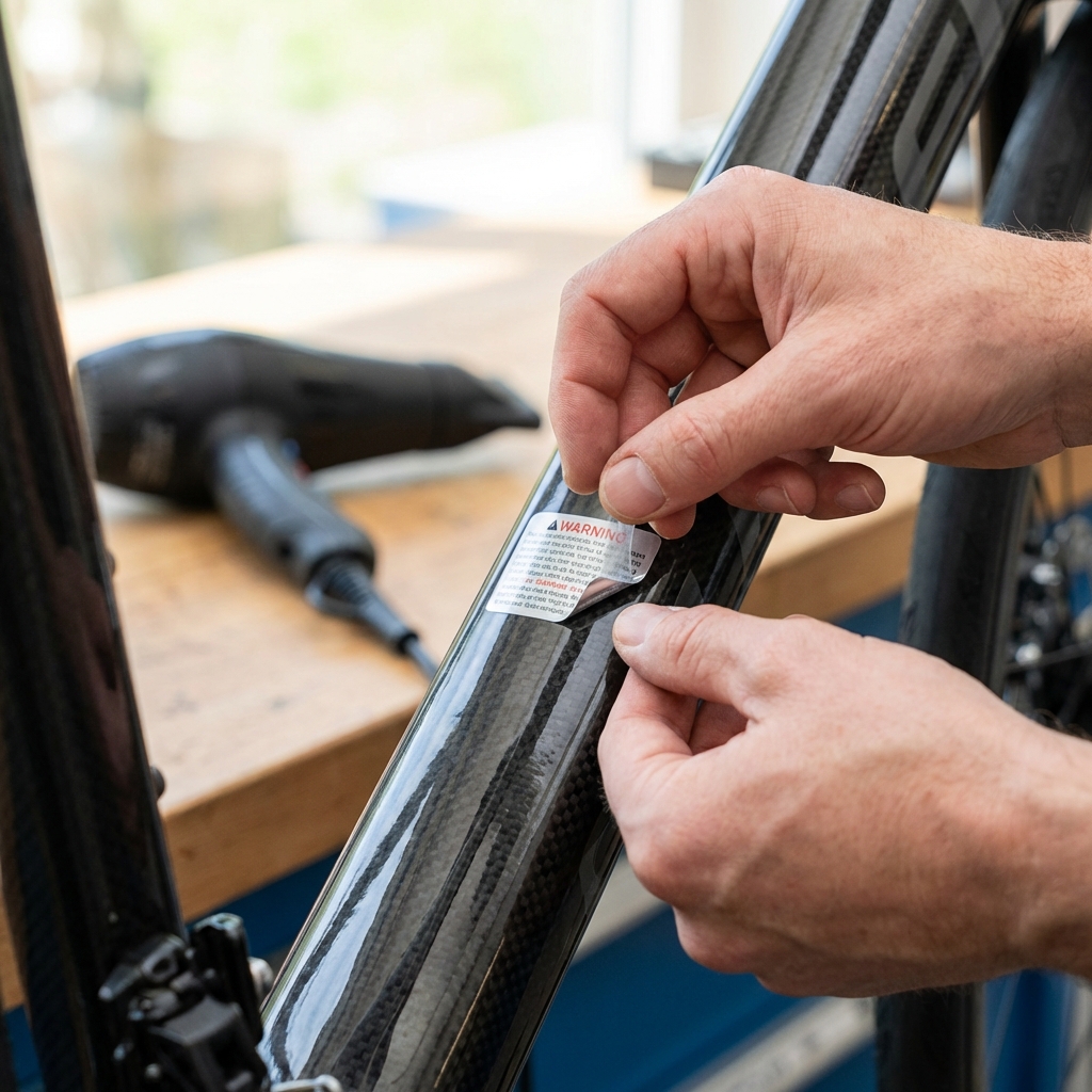 How to Remove Stickers from a Bicycle Frame (Safely)
